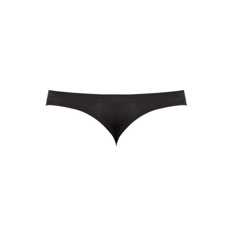 Male Power Seamless Sleek L/XL - stringi bezszwowe męskie, czarne Male Power Seamless Sleek L/XL - stringi bezszwowe męskie, czarne