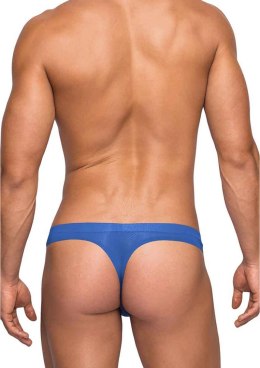Male Power Seamless Sleek LXL - stringi bezszwowe, niskie, czarne