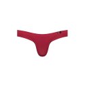 Male Power Seamless Sleek Stringi L/XL czarne, niskoprofilowe wykończenie