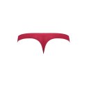 Male Power Seamless Sleek Stringi L/XL czarne, niskoprofilowe wykończenie