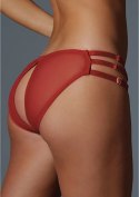 Obsessive Tease Me Allure majtki z regulowanymi paskami czarne S/M