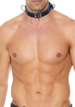 Shots Ouch! Deluxe Collar z trzema O-ringami, regulowana, czarna