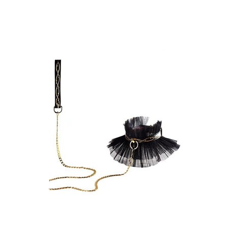 Zalo Obroża i smycz z eleganckim wykończeniem, 100 cm Zalo Obroża i smycz z eleganckim wykończeniem, 100 cm