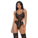 Forplay Sweet Siren Stringi XL Transparentne z Koronką