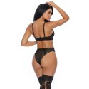 Forplay Sweet Siren Stringi XL Transparentne z Koronką