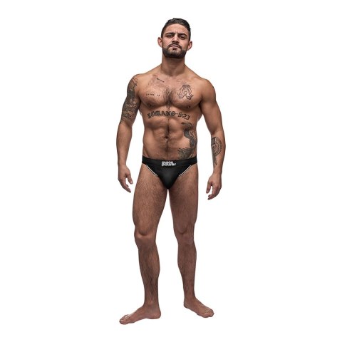 Male Power Black Nite szorty z wycięciami sportowe L/XL czarne Male Power Black Nite szorty z wycięciami sportowe L/XL czarne