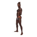 Male Power Casanova Uplift Jock L/XL czarne majtki z paskami