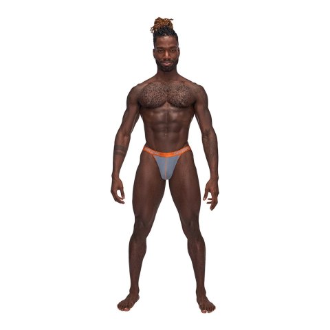 Male Power Casanova Uplift Micro L/XL - stringi z satynowym pasem
