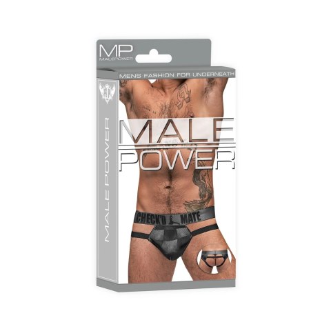 Male Power Checked Mate szorty L/XL z okienkami i szachownicą Male Power Checked Mate szorty L/XL z okienkami i szachownicą