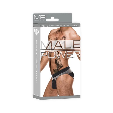 Male Power Iron Clad Bikini M siateczka elastyczna niska talia Male Power Iron Clad Bikini M siateczka elastyczna niska talia