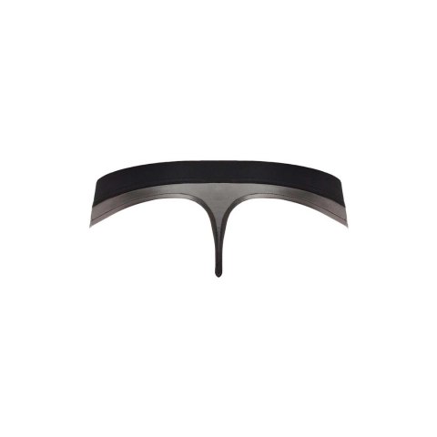 Male Power Iron Clad Stringi męskie z siateczką i niską talią czarne Male Power Iron Clad Stringi męskie z siateczką i niską talią czarne