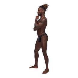 Male Power Landing Strip Bikini Brief L - matowe wykończenie onyks