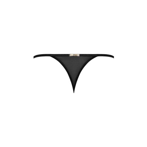 Male Power Landing Strip Micro Stringi S/M czarne elastyczne Male Power Landing Strip Micro Stringi S/M czarne elastyczne