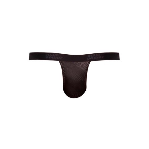 Male Power Mikro stringi V L/XL elastyczne czarne męskie Male Power Mikro stringi V L/XL elastyczne czarne męskie