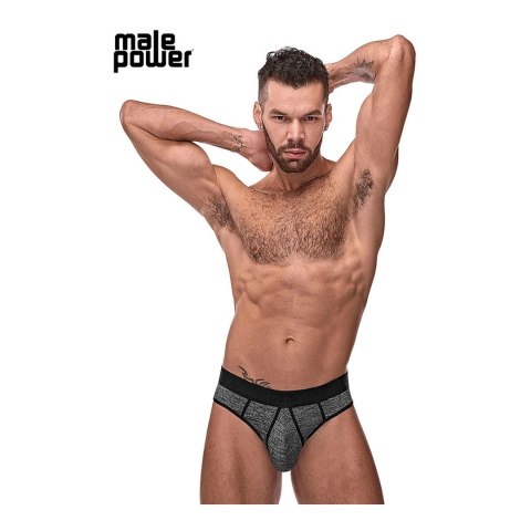 Male Power Sportowe Stringi S/M Dwukolorowe Przewiewne Wykończenie Male Power Sportowe Stringi S/M Dwukolorowe Przewiewne Wykończenie