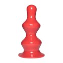 Prowler Doowy Red - elastyczny model podwojny, silikonowy 32 cm