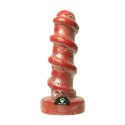 Prowler Red Carousel - silikonowy model z prążkowaną powierzchnią, czerwony