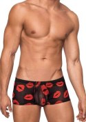Male Power Kiss Me XL - szorty męskie z niskim stanem, czerwone