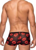 Male Power Kiss Me XL - szorty męskie z niskim stanem, czerwone