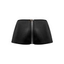 Male Power Landing Strip Mini Szorty L z matowymi wstawkami onyks