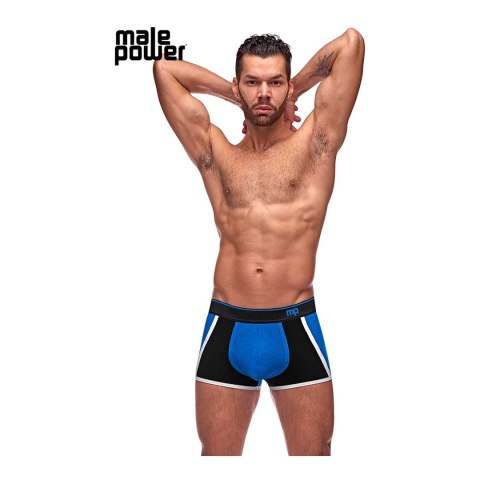 Male Power Retro Shorty L czarne szorty bawełniane elastyczne Male Power Retro Shorty L czarne szorty bawełniane elastyczne