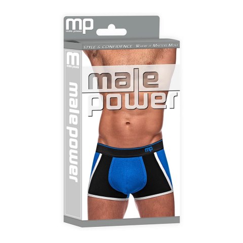 Male Power Retro Shorty L czarne szorty bawełniane elastyczne Male Power Retro Shorty L czarne szorty bawełniane elastyczne
