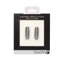 Ouch! Sensual Cylinder 2 - Aluminiowe magnetyczne klipsy na sutki