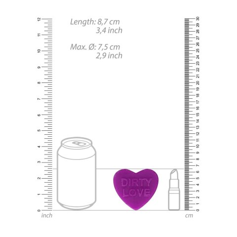 Shots S-Line Mydło Serce Lawendowe - Dekoracyjne Mydełko 50g Shots S-Line Mydło Serce Lawendowe - Dekoracyjne Mydełko 50g