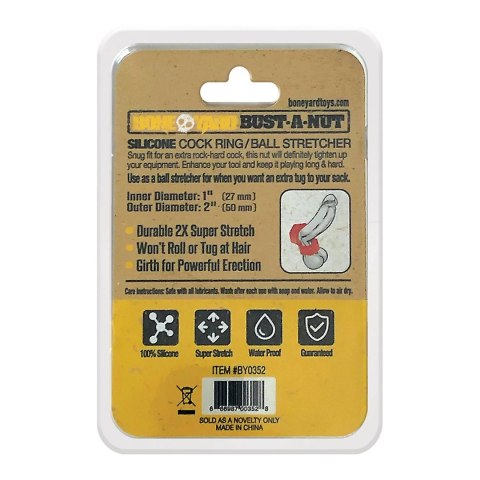 Boneyard Hex Silicone - pierścień anatomiczny sześciokątny 50 mm Boneyard Hex Silicone - pierścień anatomiczny sześciokątny 50 mm