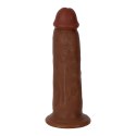 Curve Toys model 18 cm - anatomiczna forma, mocna przyssawka, PVC