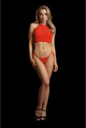 Le Desir Komplet Top Halter i Figi z Kryształkami S-XL