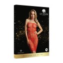 Le Desir sukienka koronkowa z dżetami, elastyczna S-XL, czarna