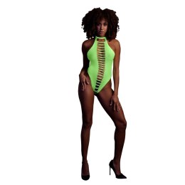 Ouch! Neon Body UV Aktywny Wysoki Kroj XS/L Neonowy Roż