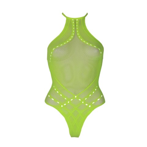 Ouch! Neon Body z dekoltem w szpic XL-XXXXL aktywowane UV roż Ouch! Neon Body z dekoltem w szpic XL-XXXXL aktywowane UV roż