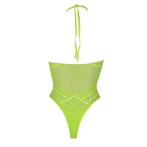 Ouch! Neon Body z dekoltem w szpic XL-XXXXL aktywowane UV roż Ouch! Neon Body z dekoltem w szpic XL-XXXXL aktywowane UV roż