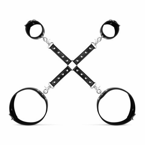 Bedroom Fantasies Zestaw Kajdanek i Połączenia Hogtie Czarny Bedroom Fantasies Zestaw Kajdanek i Połączenia Hogtie Czarny