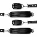 Bedroom Fantasies Zestaw Kajdanek i Połączenia Hogtie Czarny