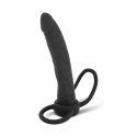 Men Only Model Black - Anatomiczny Przyrząd z Pierścieniem Elastycznym