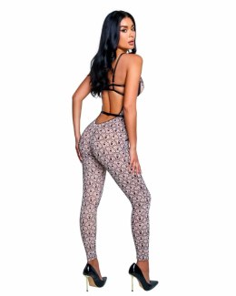 Playboy Lingerie Bunny Kiss Catsuit czarny z regulacją