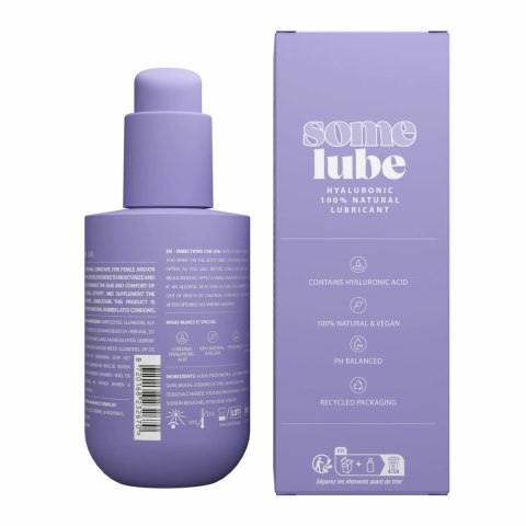SOME Hyaluronic Lubricant 100ml - Nawilżający żel na bazie wody SOME Hyaluronic Lubricant 100ml - Nawilżający żel na bazie wody