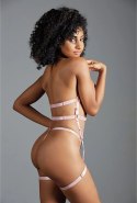 Allure Claire Harness Set dwuczęściowy z regulacją paskow czarny
