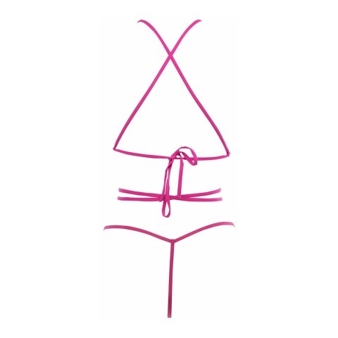 Allure Nicola Body Siateczkowe z Odkrytym Biustem L/XL Czarny Allure Nicola Body Siateczkowe z Odkrytym Biustem L/XL Czarny