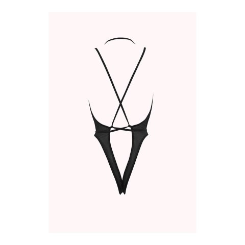 Allure Vesper body damskie L/XL czarne z wycięciem na plecach Allure Vesper body damskie L/XL czarne z wycięciem na plecach