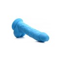 Curve Toys Lollicock silikonowy model anatomiczny z jądrami 18 cm