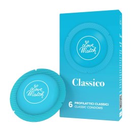 Love Match Classico prezerwatywy klasyczne 6 szt. optymalny komfort