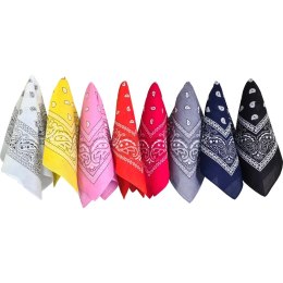 Prowler Chusta Red - klasyczna czerwona bandana z wysokiej jakości bawełny