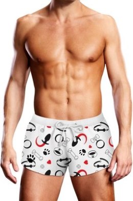 Prowler Gaywatch kąpielowki męskie bokserki M czarno-czerwone