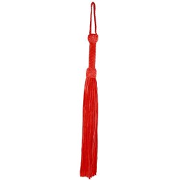 Prowler RED Leather Suede - elegancki pejcz zamszowy, czerwony