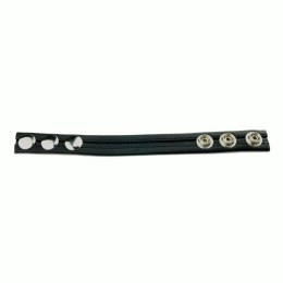 Prowler Red Pasek regulowany skorzany z trzema zatrzaskami 21,5 cm