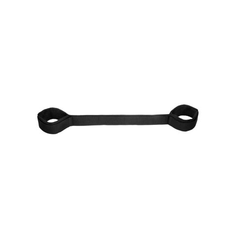 Ouch! Spreader Bar stalowy z regulowanymi mankietami 54,5 cm czarny Ouch! Spreader Bar stalowy z regulowanymi mankietami 54,5 cm czarny